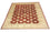 Alfombra Ziegler - 299 x 251 cm - rojo