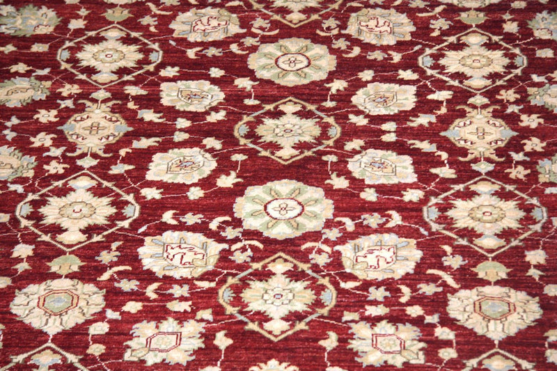 Alfombra Ziegler - 299 x 251 cm - rojo