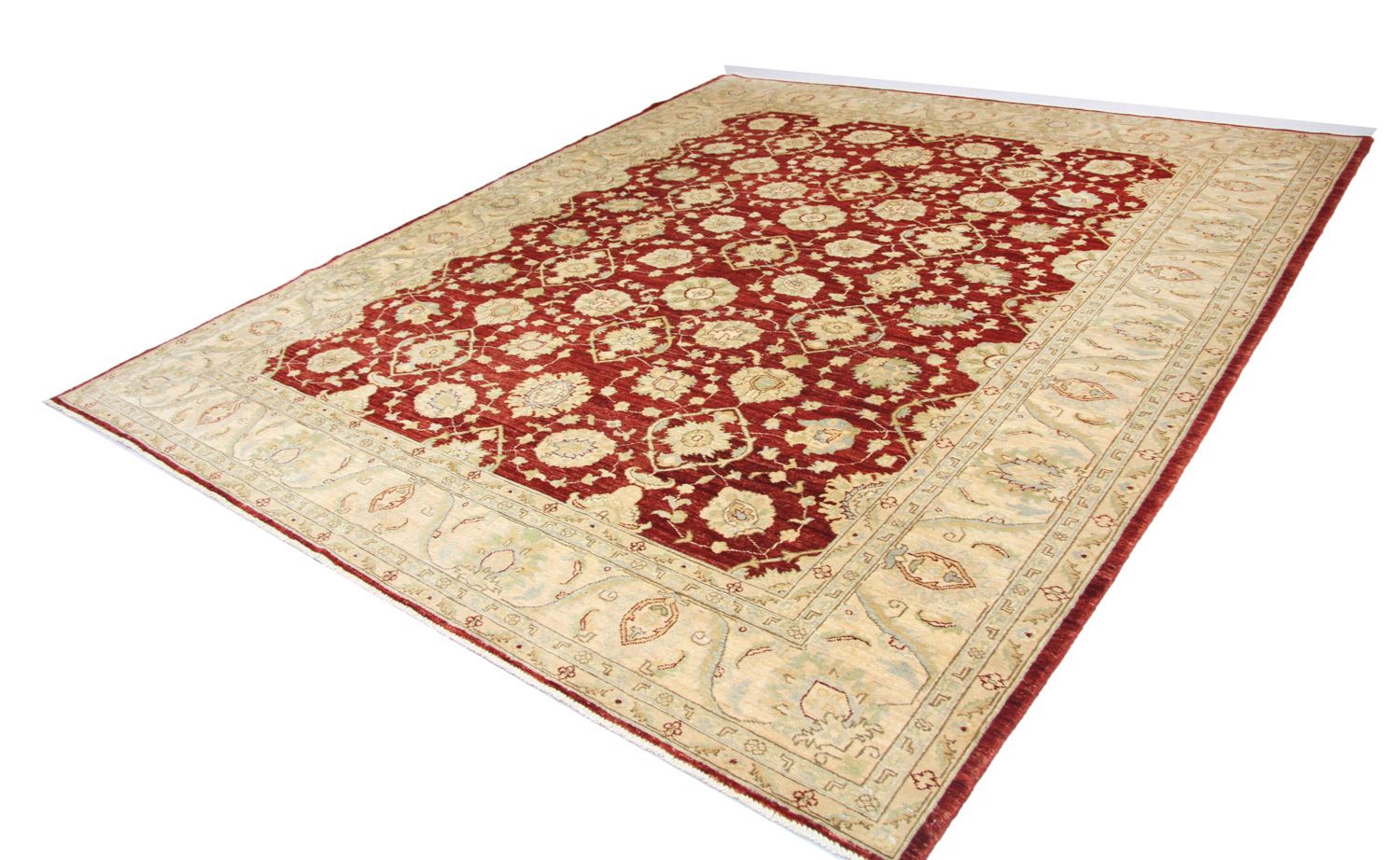 Alfombra Ziegler - 299 x 251 cm - rojo