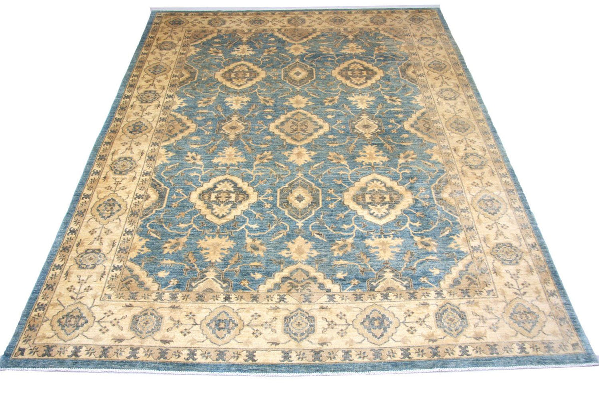 Alfombra Ziegler - 375 x 269 cm - azul