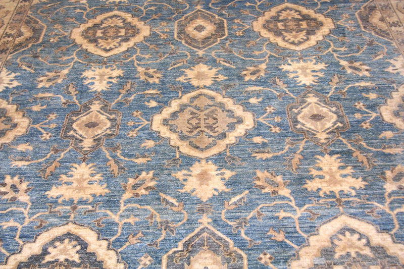Alfombra Ziegler - 375 x 269 cm - azul