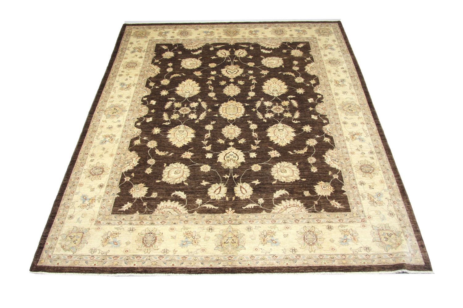 Alfombra Ziegler - 302 x 241 cm - marrón