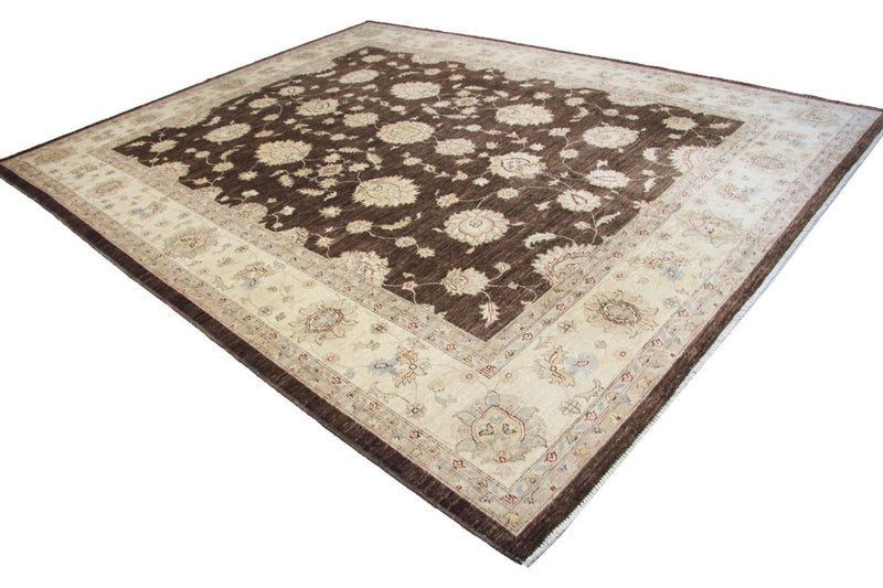 Alfombra Ziegler - 302 x 241 cm - marrón