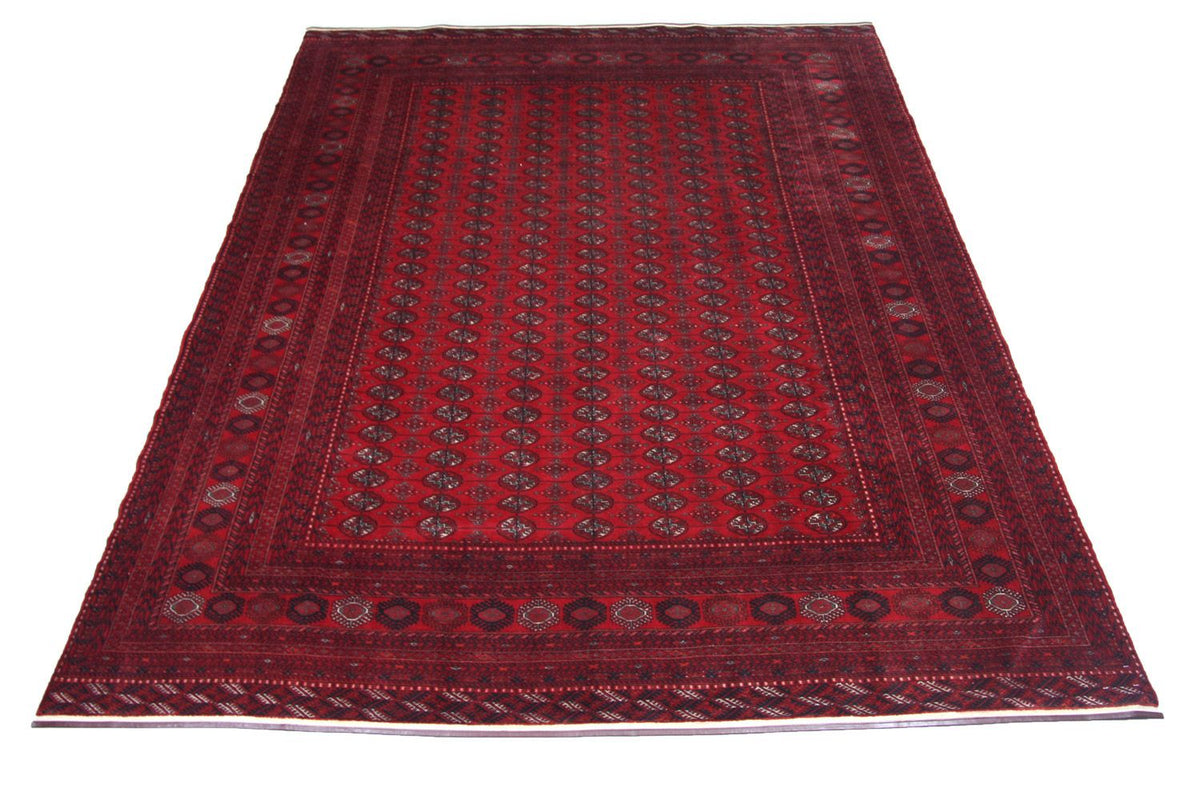 Alfombra afgana - Bukhara - 338 x 258 cm - rojo