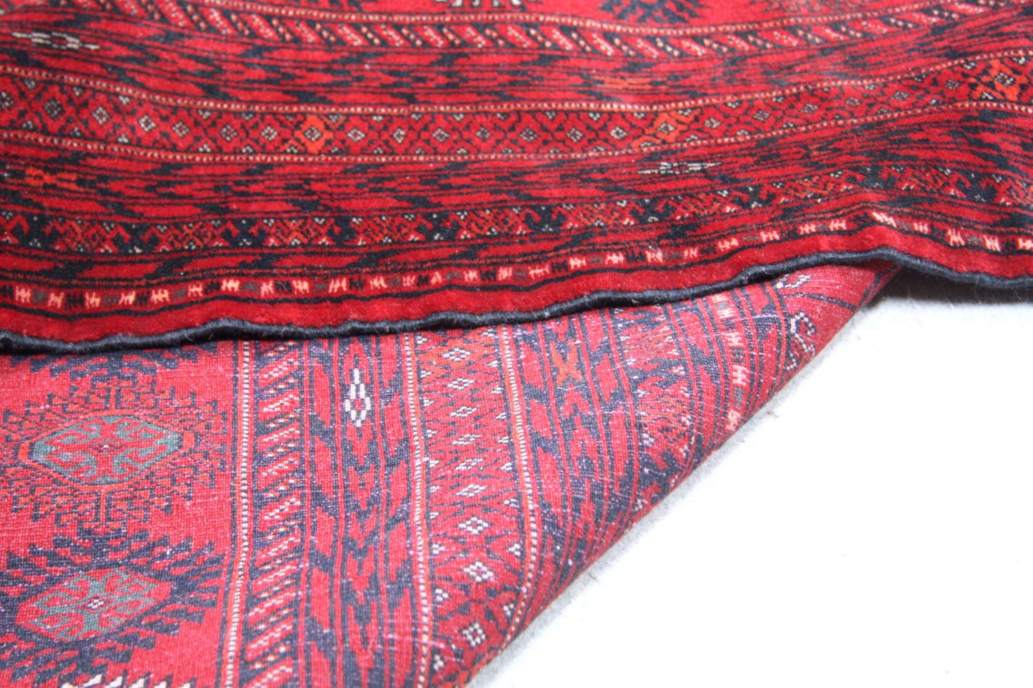 Alfombra afgana - Bukhara - 338 x 258 cm - rojo