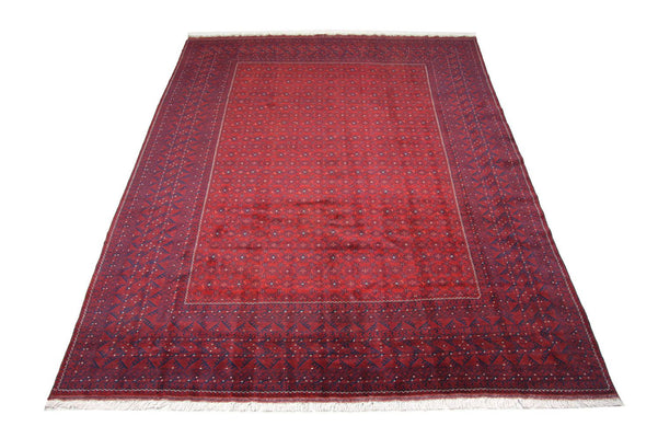 Alfombra afgana - Bukhara - 334 x 247 cm - rojo