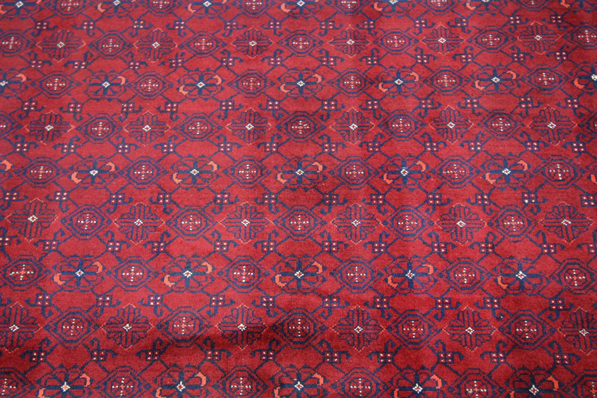 Alfombra afgana - Bukhara - 334 x 247 cm - rojo