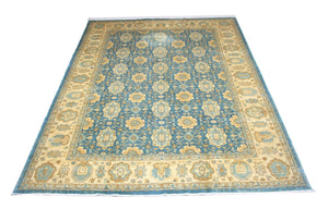 Alfombra Ziegler - 366 x 266 cm - azul