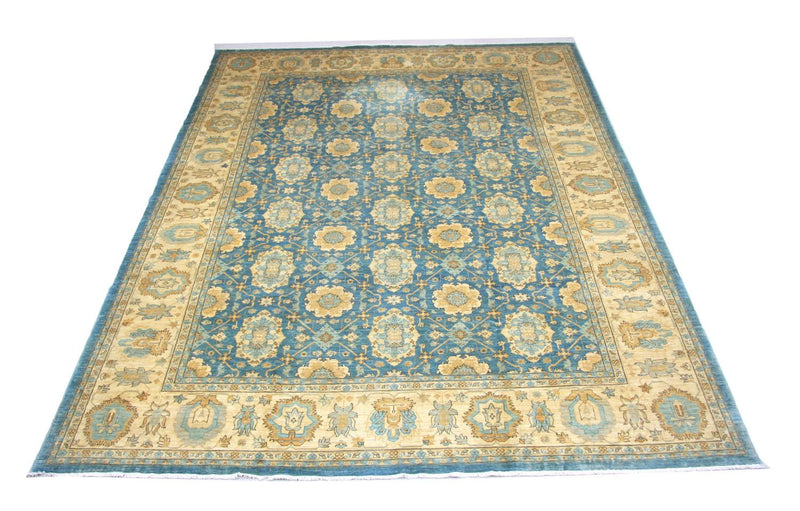 Alfombra Ziegler - 366 x 266 cm - azul
