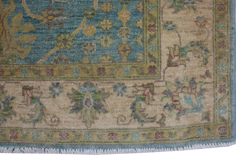 Alfombra Ziegler - 178 x 123 cm - azul