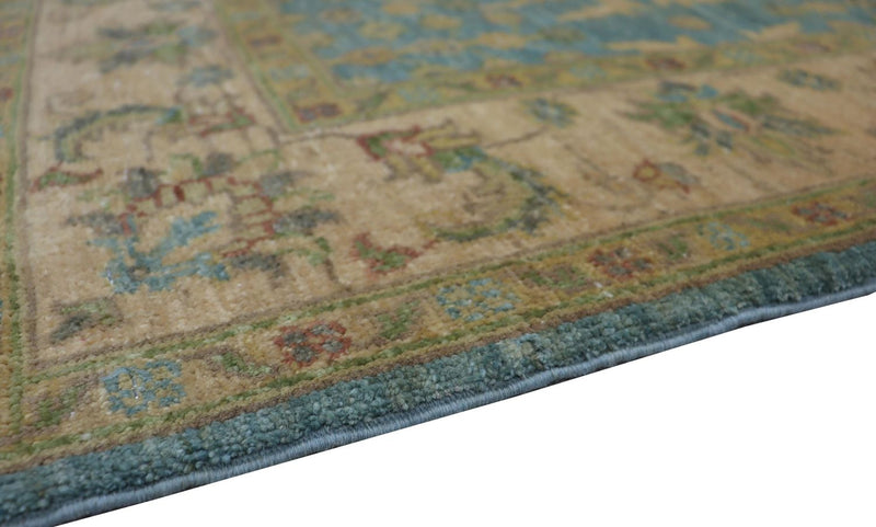 Alfombra Ziegler - 178 x 123 cm - azul