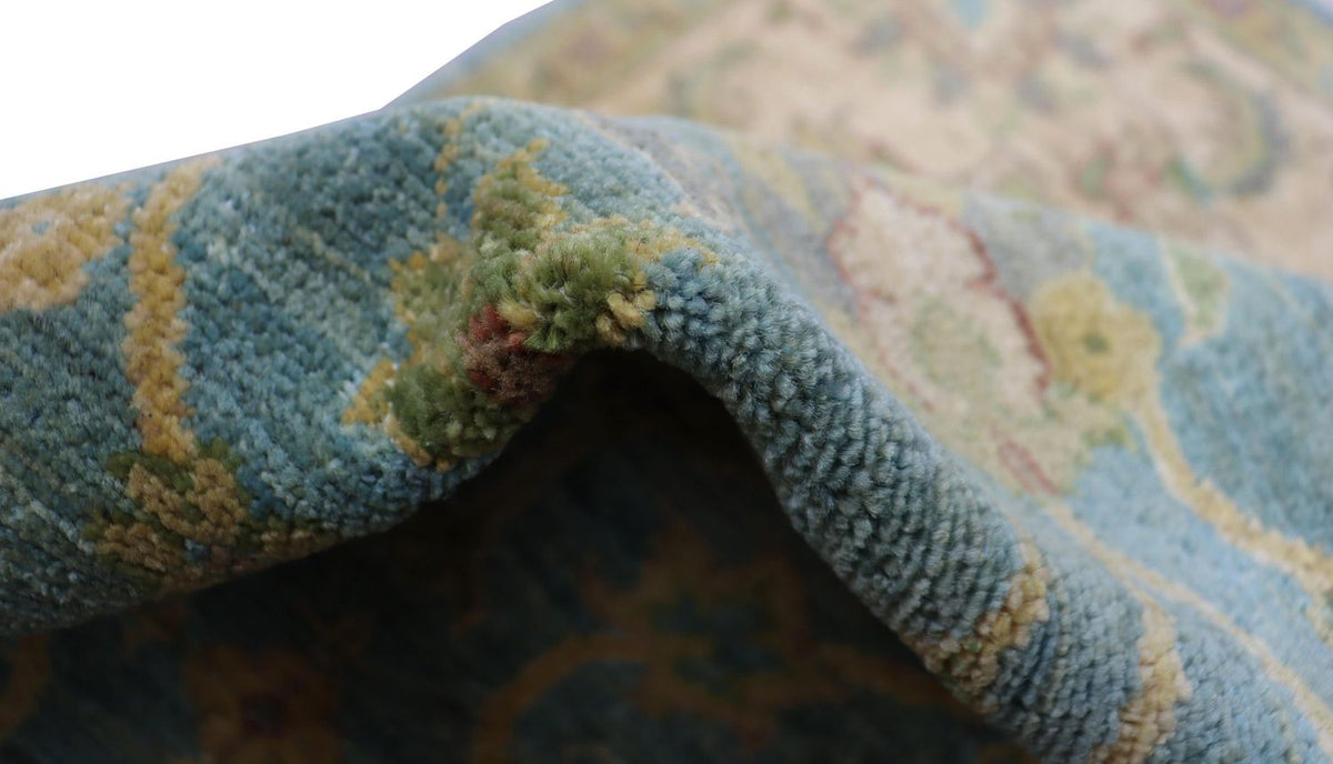 Alfombra Ziegler - 178 x 123 cm - azul