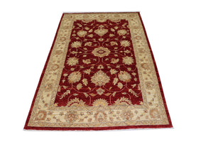 Alfombra Ziegler - 191 x 122 cm - rojo