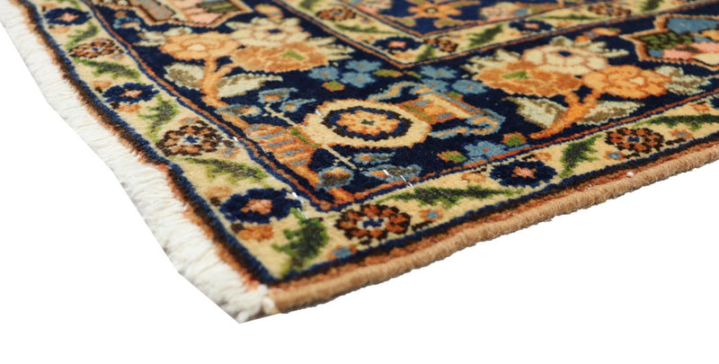 Alfombra persa - Tabriz - 186 x 133 cm - azul