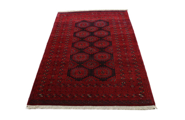 Alfombra Belutsch - 190 x 129 cm - rojo