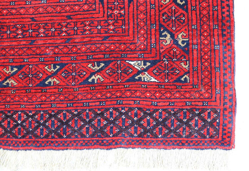 Alfombra Belutsch - 190 x 129 cm - rojo