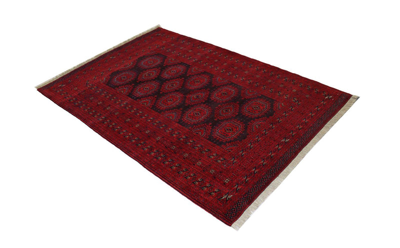 Alfombra Belutsch - 190 x 129 cm - rojo