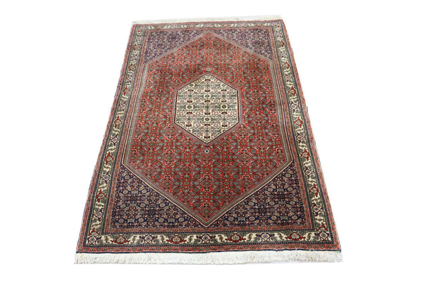 Alfombra persa - Bidjar - 173 x 114 cm - marrón
