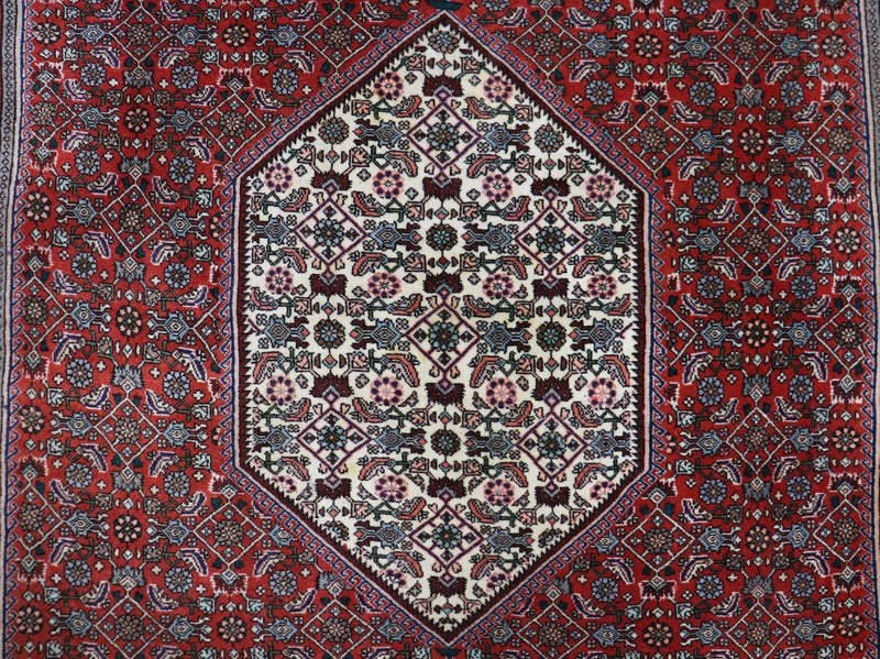 Alfombra persa - Bidjar - 173 x 114 cm - marrón