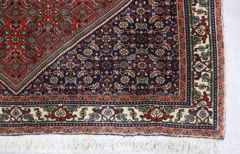 Alfombra persa - Bidjar - 173 x 114 cm - marrón