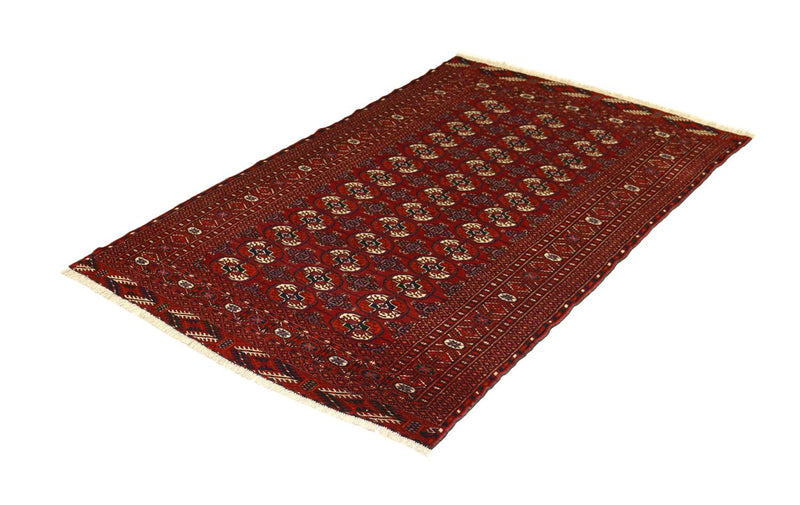 Alfombra afgana - Bukhara - 180 x 123 cm - rojo