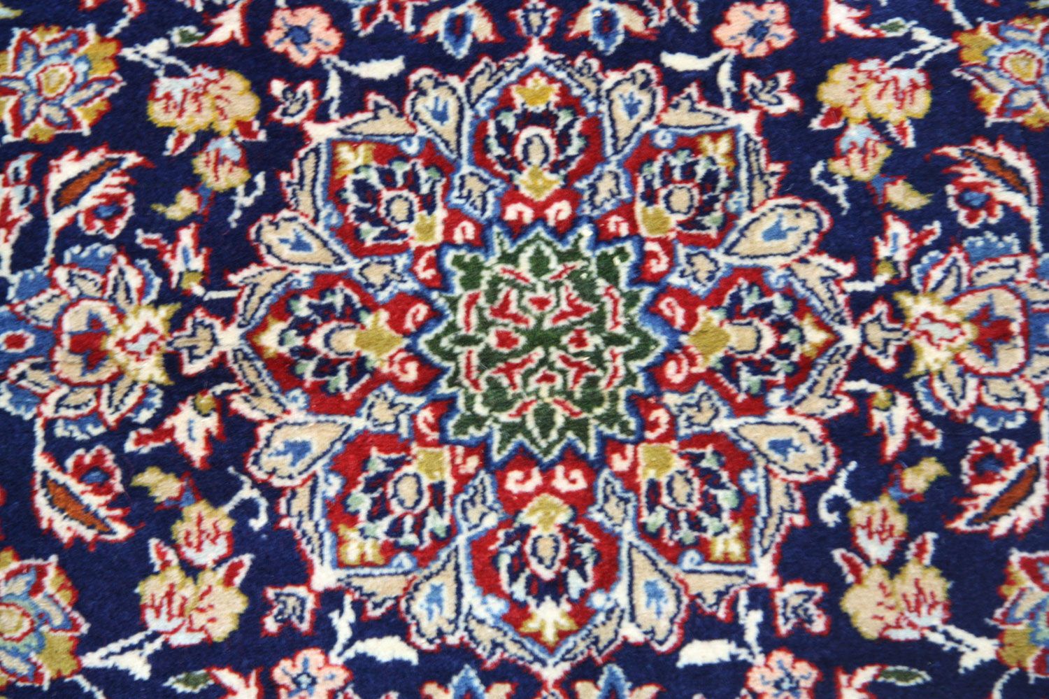 Alfombra Persa - Isfahan - Prima - 91 x 67 cm - azul
