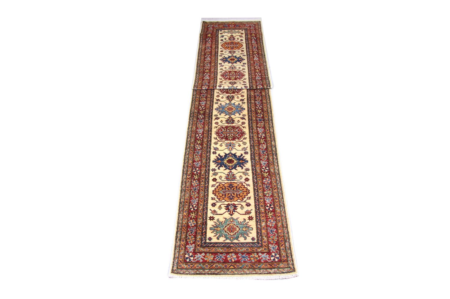 Alfombra de pasillo Alfombra Ziegler - 643 x 84 cm - beige