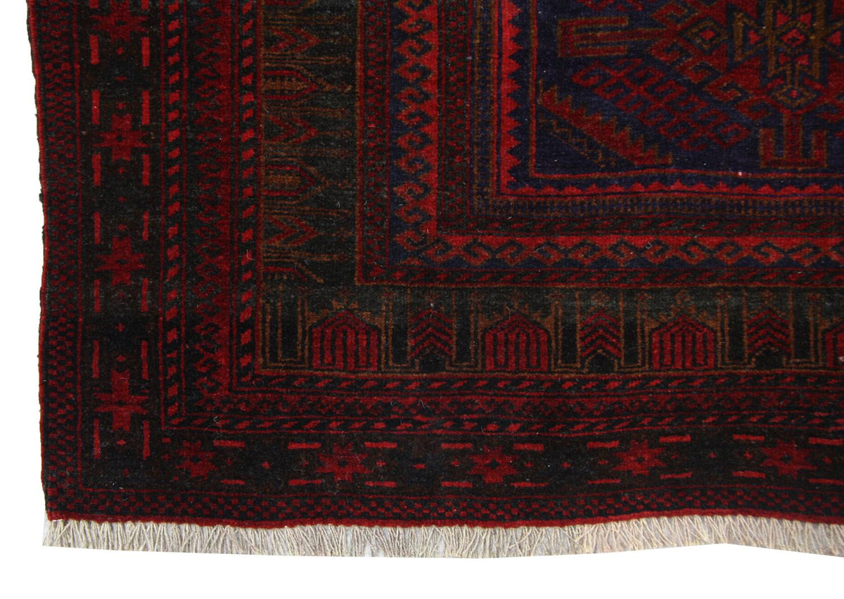 Alfombra Belutsch - 151 x 107 cm - azul