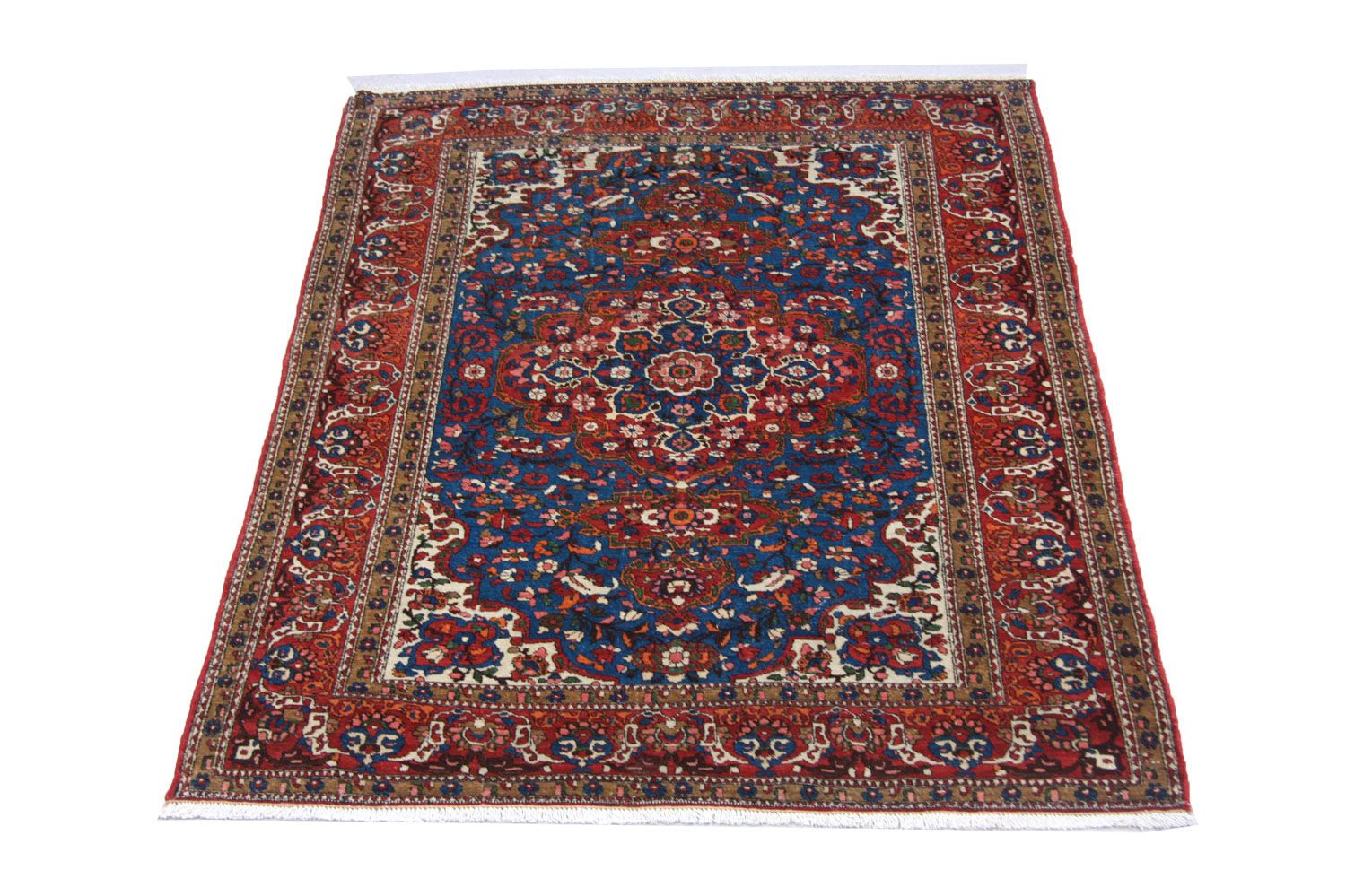 Alfombra persa - Nómada - 203 x 143 cm - azul
