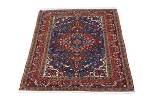 Alfombra persa - Nómada - 203 x 143 cm - azul