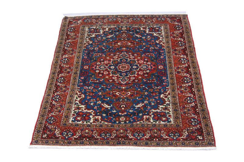 Alfombra persa - Nómada - 203 x 143 cm - azul