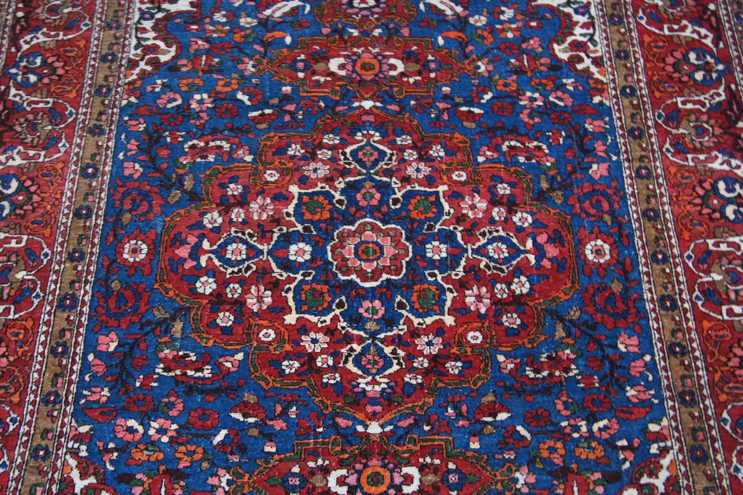 Alfombra persa - Nómada - 203 x 143 cm - azul