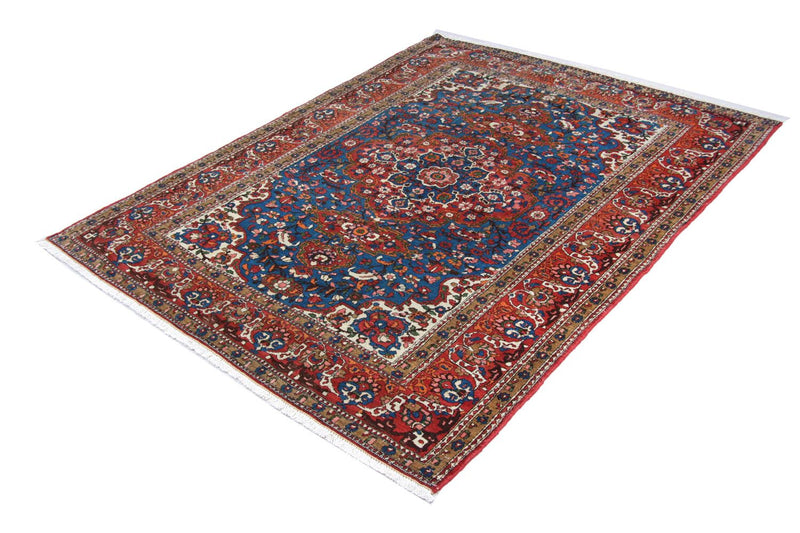 Alfombra persa - Nómada - 203 x 143 cm - azul