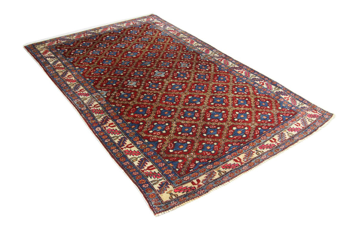 Alfombra afgana - Bukhara - 202 x 123 cm - azul
