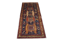Alfombra de pasillo Alfombra persa - Nómada - 182 x 124 cm - azul