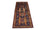 Alfombra de pasillo Alfombra persa - Nómada - 182 x 124 cm - azul