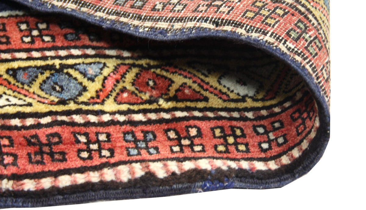 Alfombra de pasillo Alfombra persa - Nómada - 182 x 124 cm - azul