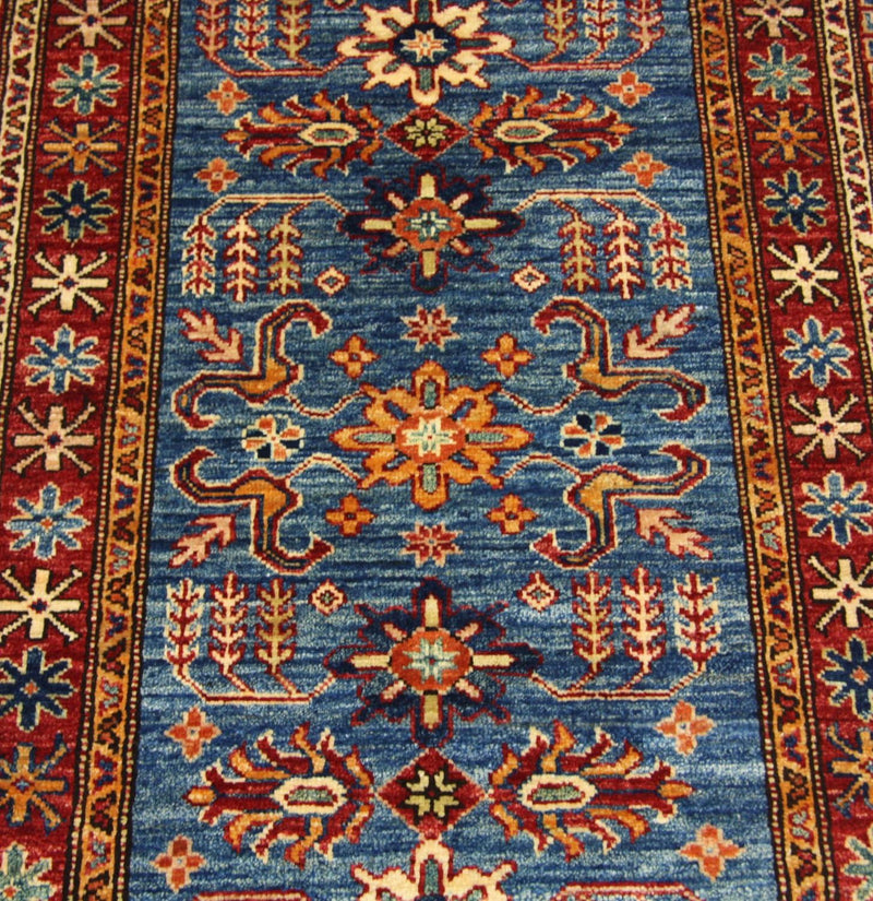 Alfombra de pasillo Alfombra Ziegler - 600 x 82 cm - azul