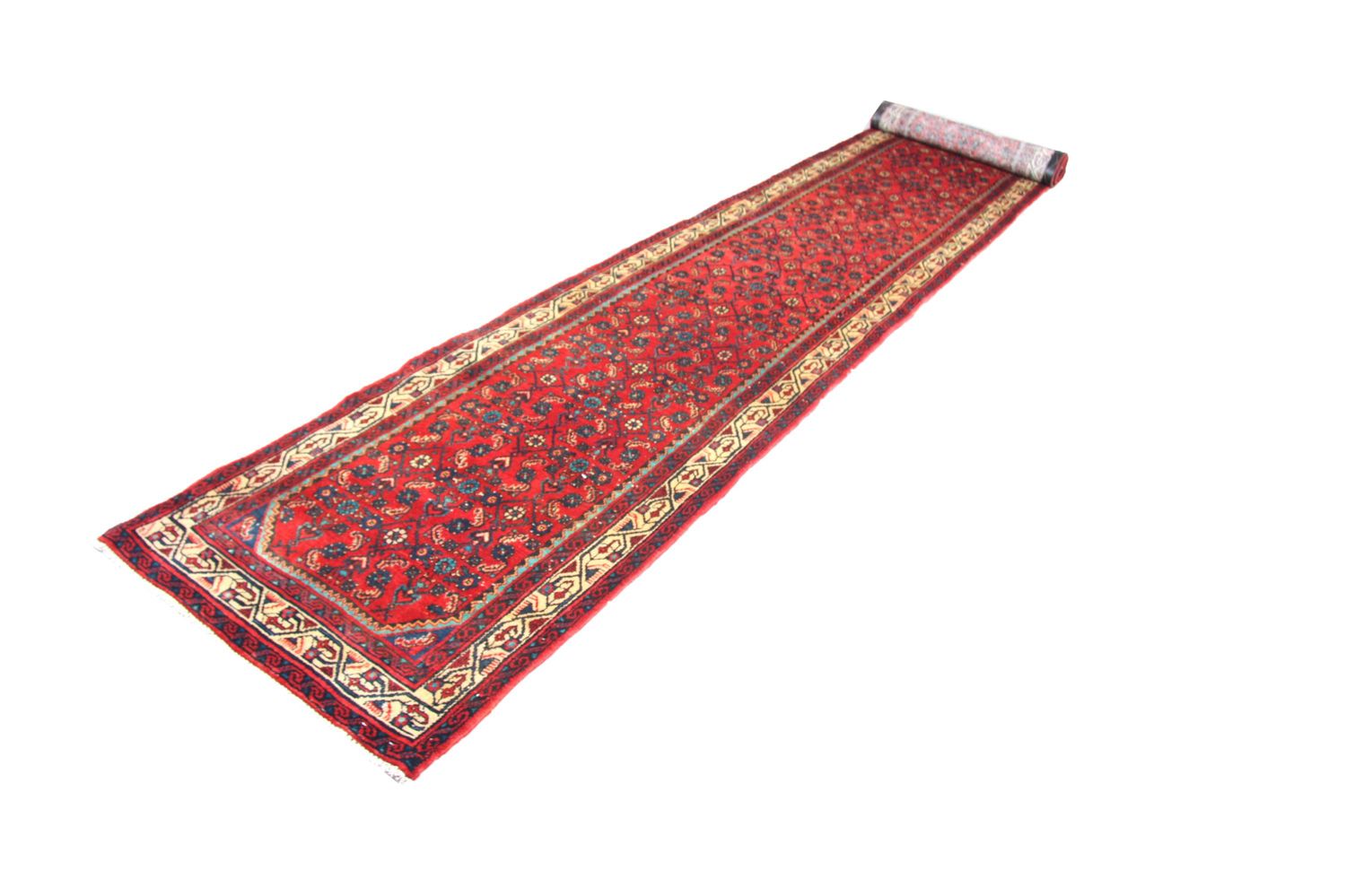 Alfombra de pasillo Alfombra persa - Nómada - 500 x 86 cm - rojo