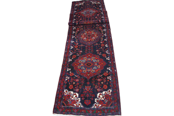 Alfombra de pasillo Alfombra persa - Nómada - 525 x 118 cm - azul