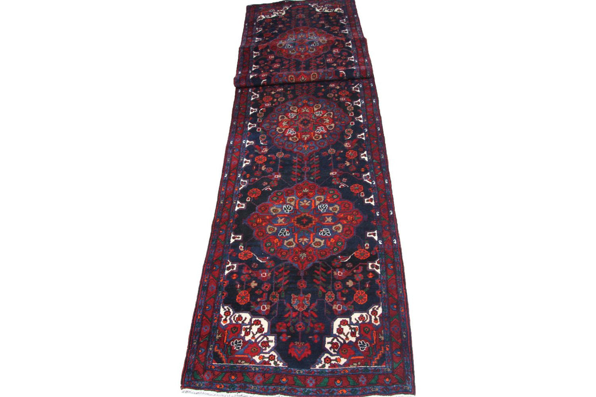 Alfombra de pasillo Alfombra persa - Nómada - 525 x 118 cm - azul