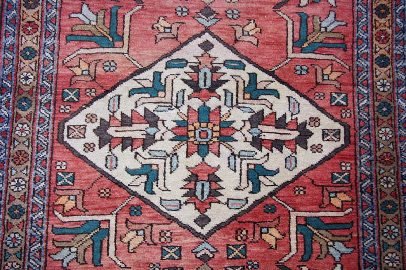 Alfombra de pasillo Alfombra persa - Nómada - 340 x 102 cm - rojo