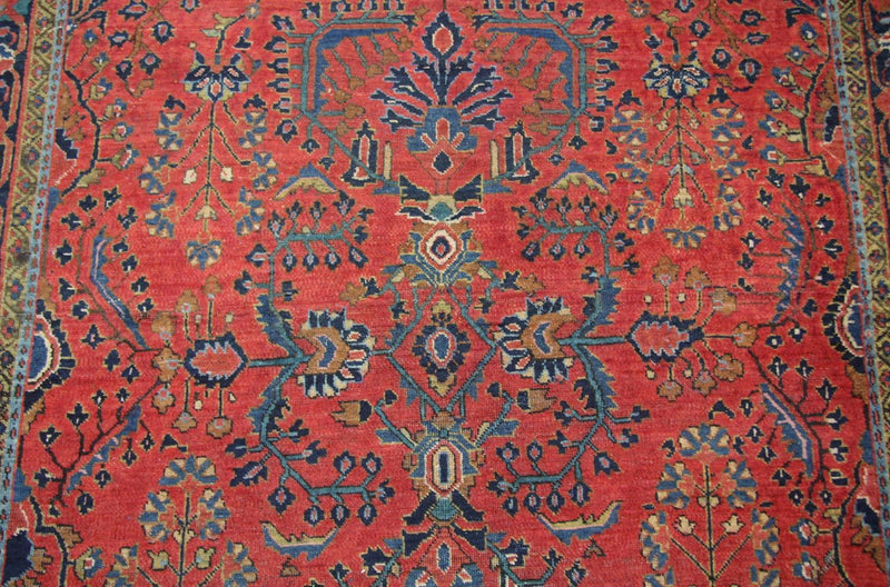 Alfombra persa - Clásica - 207 x 137 cm - rojo