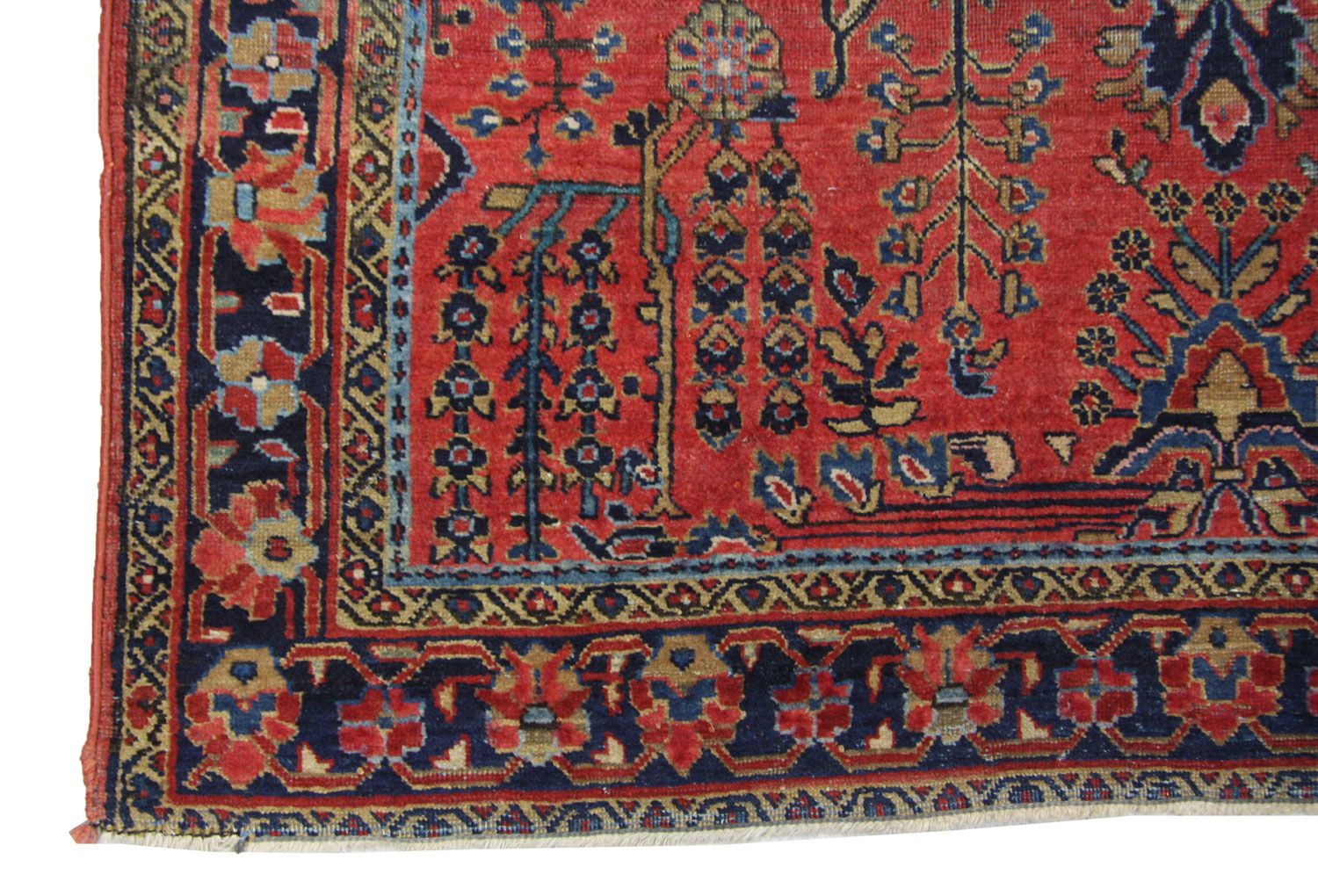 Alfombra persa - Clásica - 207 x 137 cm - rojo