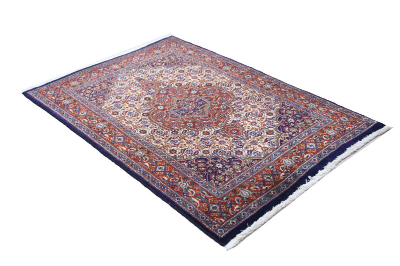 Alfombra persa - Clásica - 137 x 100 cm - azul