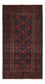 Alfombra de pasillo Alfombra Belutsch - 193 x 104 cm - rojo oscuro