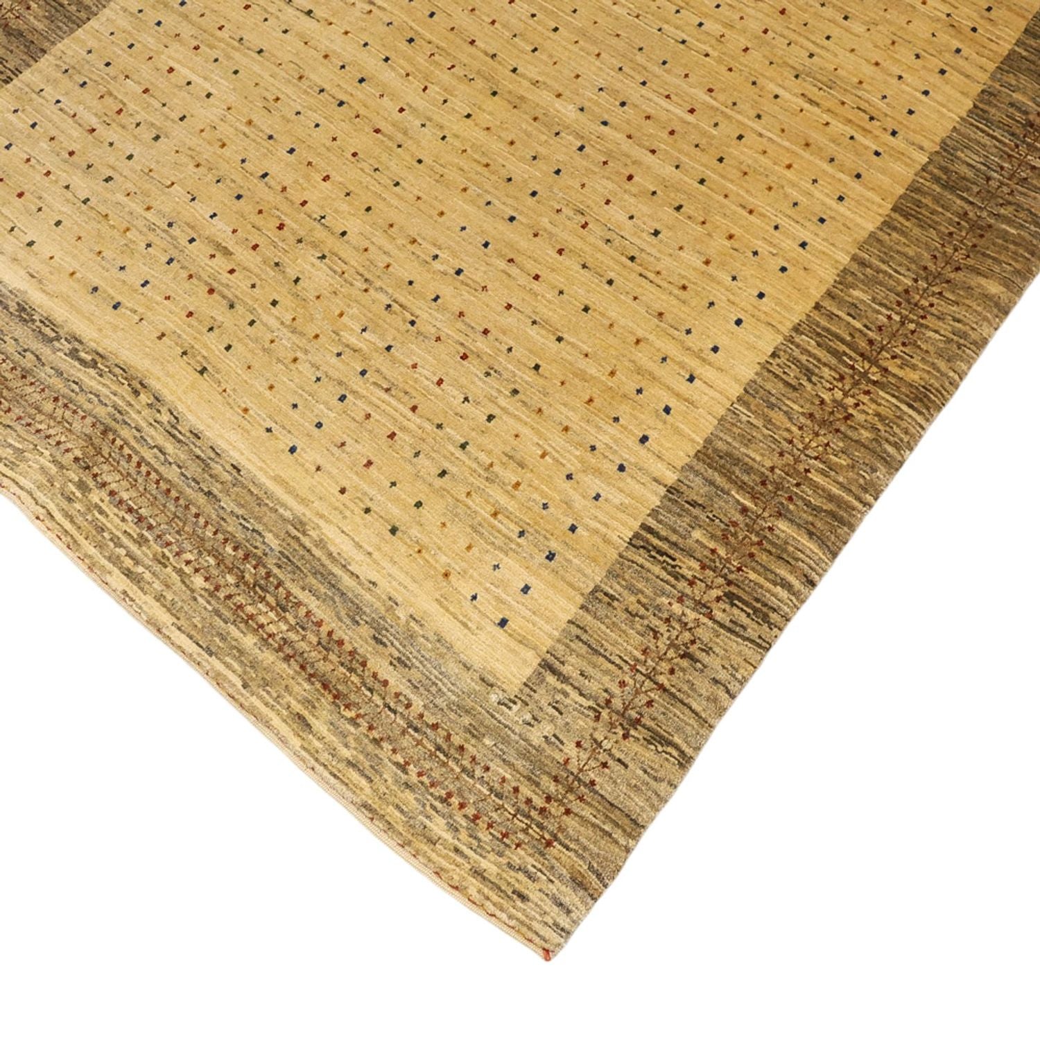 Alfombra Gabbeh - Persa Kashkuli - 174 x 115 cm - beige claro