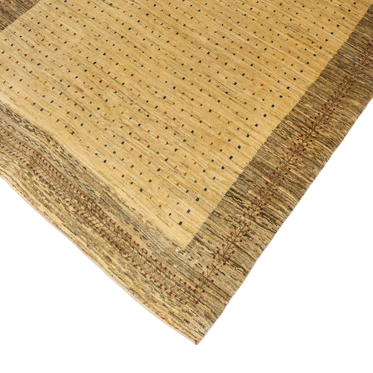 Alfombra Gabbeh - Persa Kashkuli - 174 x 115 cm - beige claro