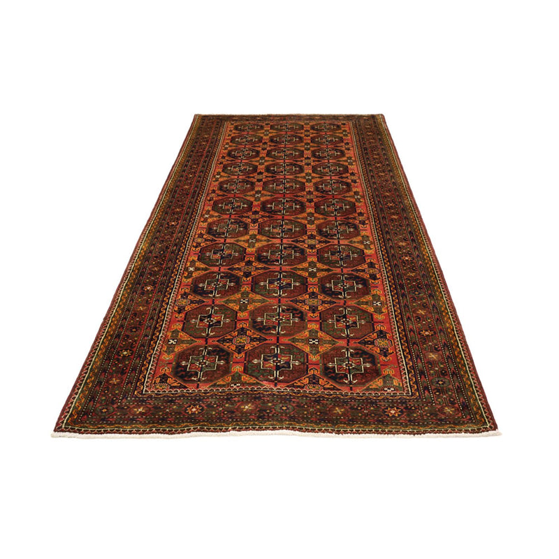 Alfombra de pasillo Alfombra Belutsch - 254 x 117 cm - marrón