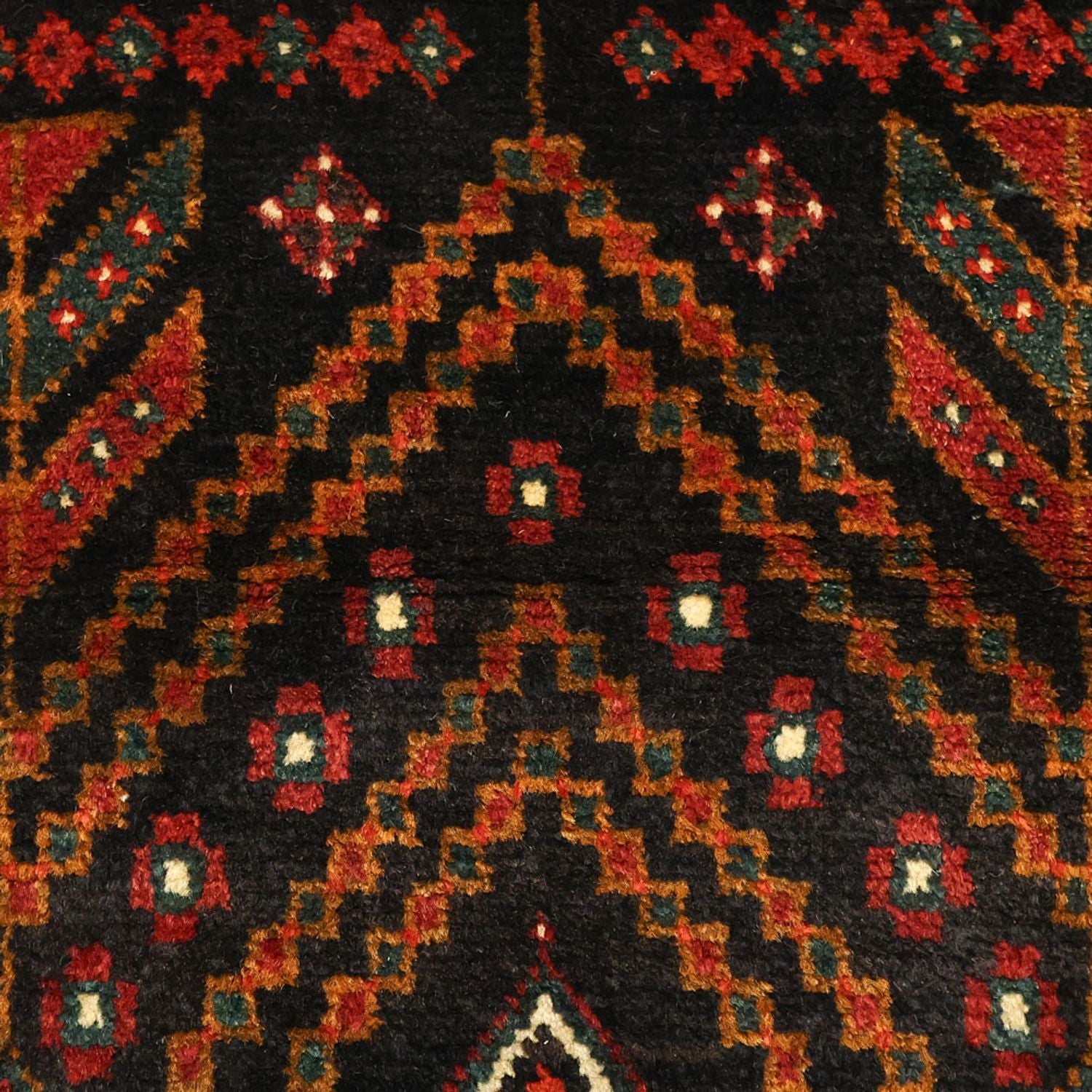 Alfombra de pasillo Alfombra Belutsch - 297 x 107 cm - rojo oscuro